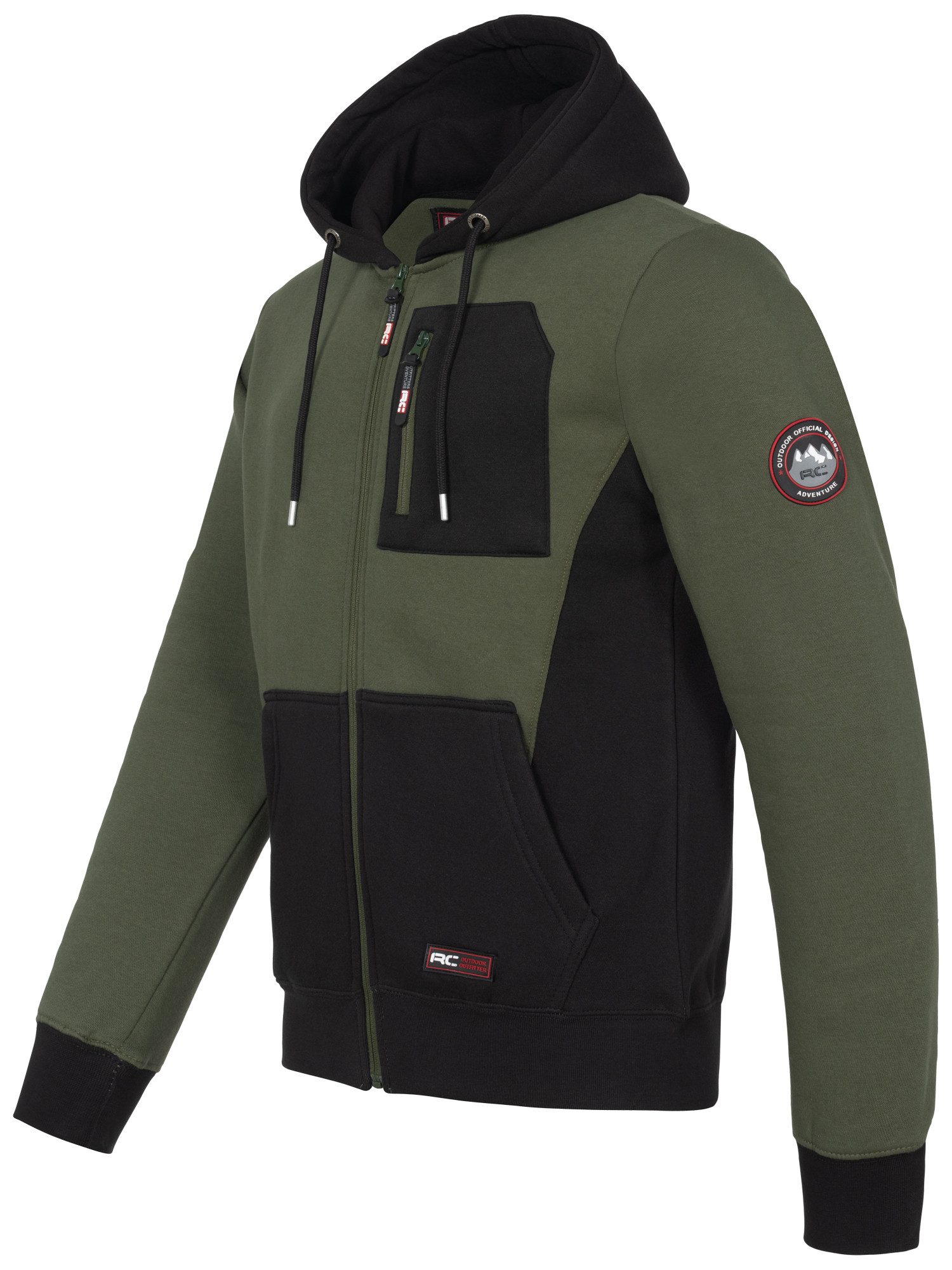 Rock Creek Kapuzenpullover Herren Hoodie Sweatjacke mit Kapuze H-411 günstig online kaufen