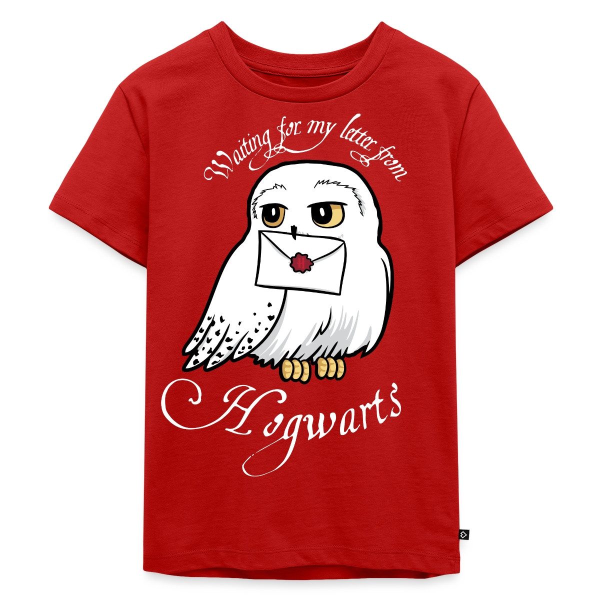 Spreadshirt T-Shirt Harry Potter Hedwig Brief Kinder Premium T-Shirt (1-tlg)