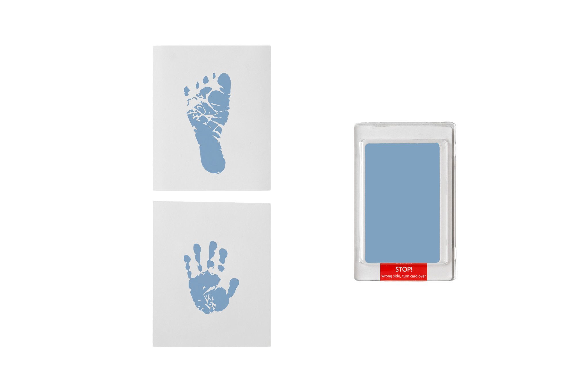 Happy Hands Handabdruck-Set Tintenfreies Baby Abdruckset für Hand- und Fußabdruck