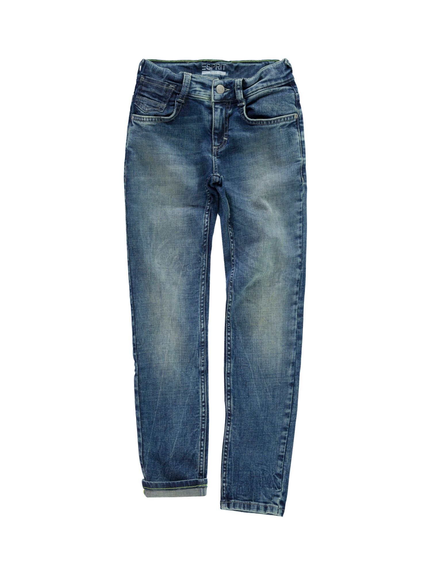 Kinder Teens (Gr. 128 - 182) Esprit Regular-fit-Jeans Pants denim