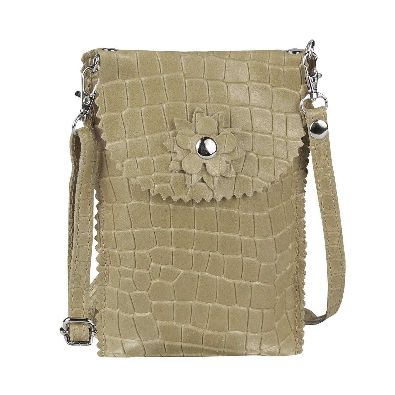Schultertasche Damen Leder Handytasche Tasche CrossBody