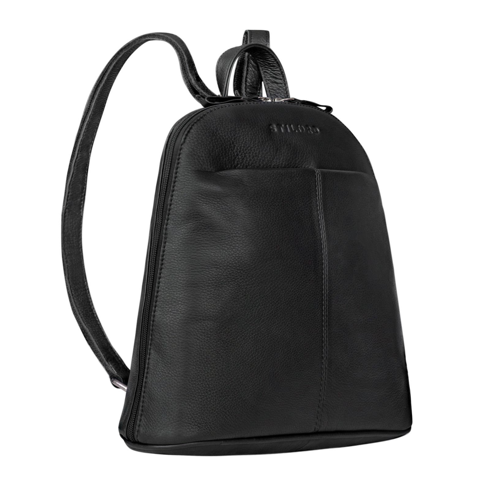 Cityrucksack "Olivia" City Rucksack Damen Leder Rucksackhandtasche Daypack