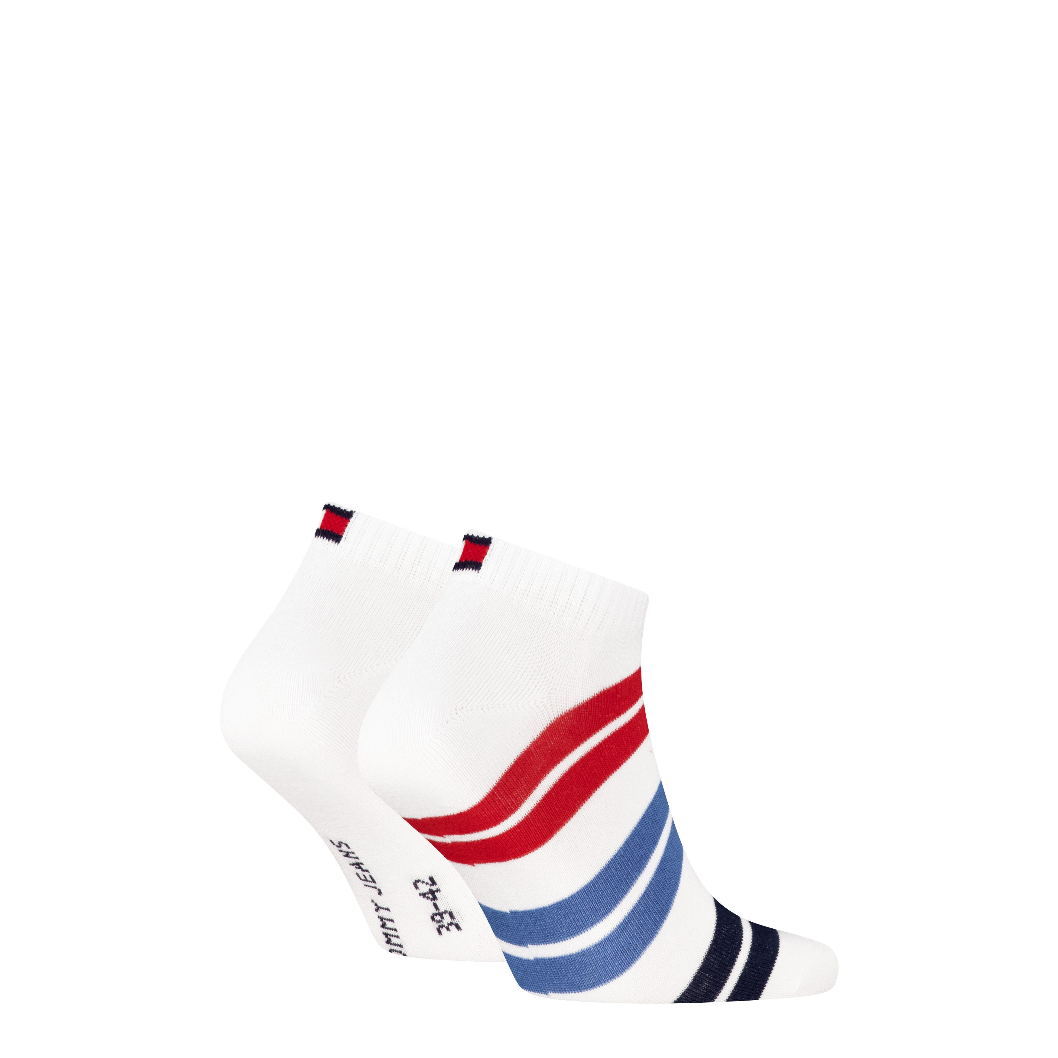 Tommy Hilfiger Sneakersocken TH UNI TJ SNEAKER 2P FUSHION TOMMY (2 Paar) günstig online kaufen