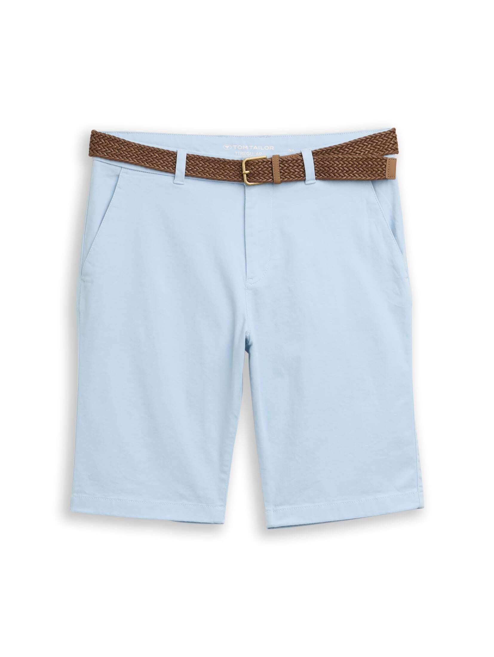 TOM TAILOR Shorts Hosen & Chino Regular Chino Shorts mit Gürtel