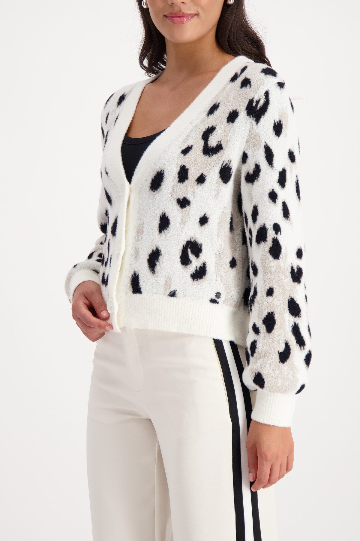 Monari Strickjacke Jacke Strickjacke Leojacq. Regular günstig online kaufen