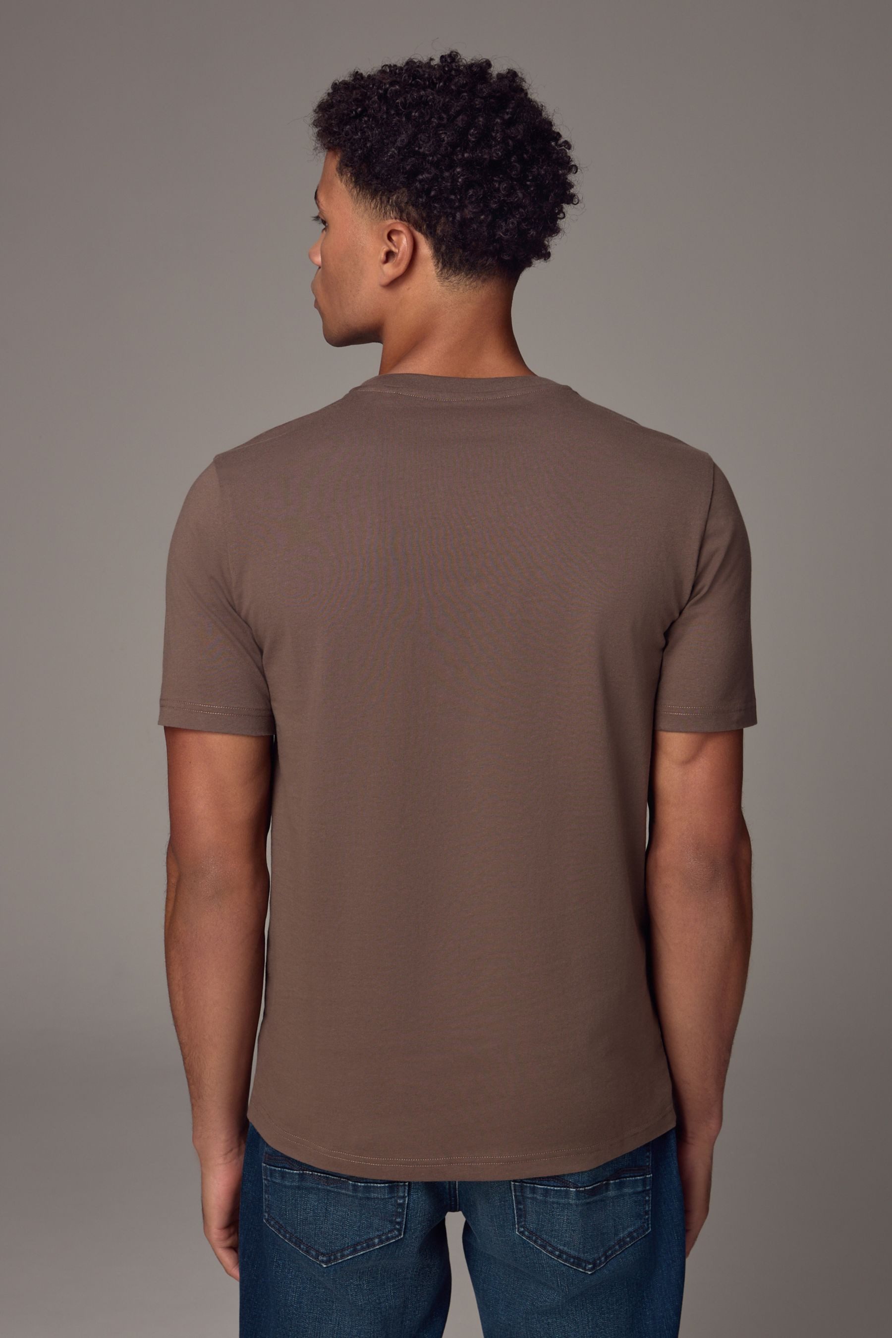 Next T-Shirt Slim Fit Rundhals-T-Shirt (1-tlg) günstig online kaufen