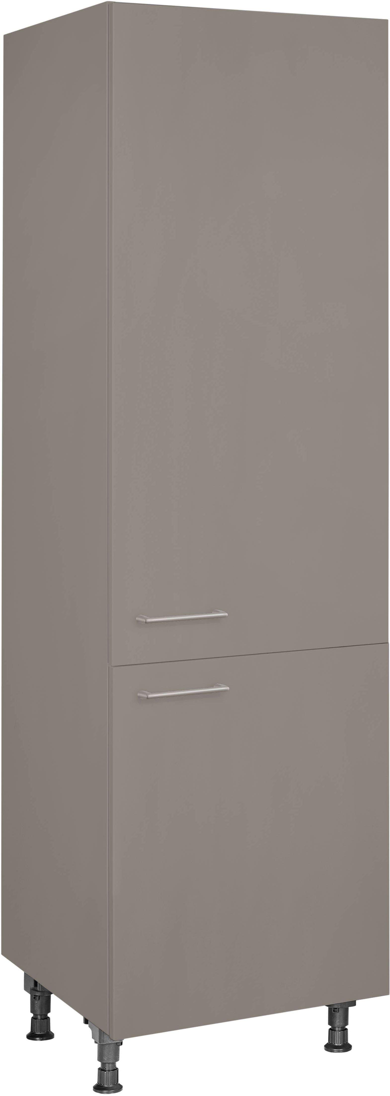 nobilia® Hochschrank "Laser", Ausrichtung wählbar, mit zwei Türen, vormontiert, Breite/Höhe: 60/216,6 cm