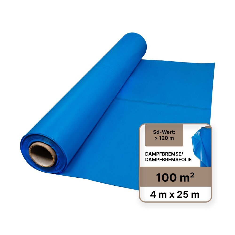 Dampfbremsfolie Dampfbremse Polyethylen 100 m² – günstig online kaufen