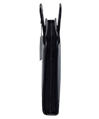 Jennifer Jones Konferenzmappe Portfolio A4 37x28x5 mit versenkbarem Handgriff schwarz