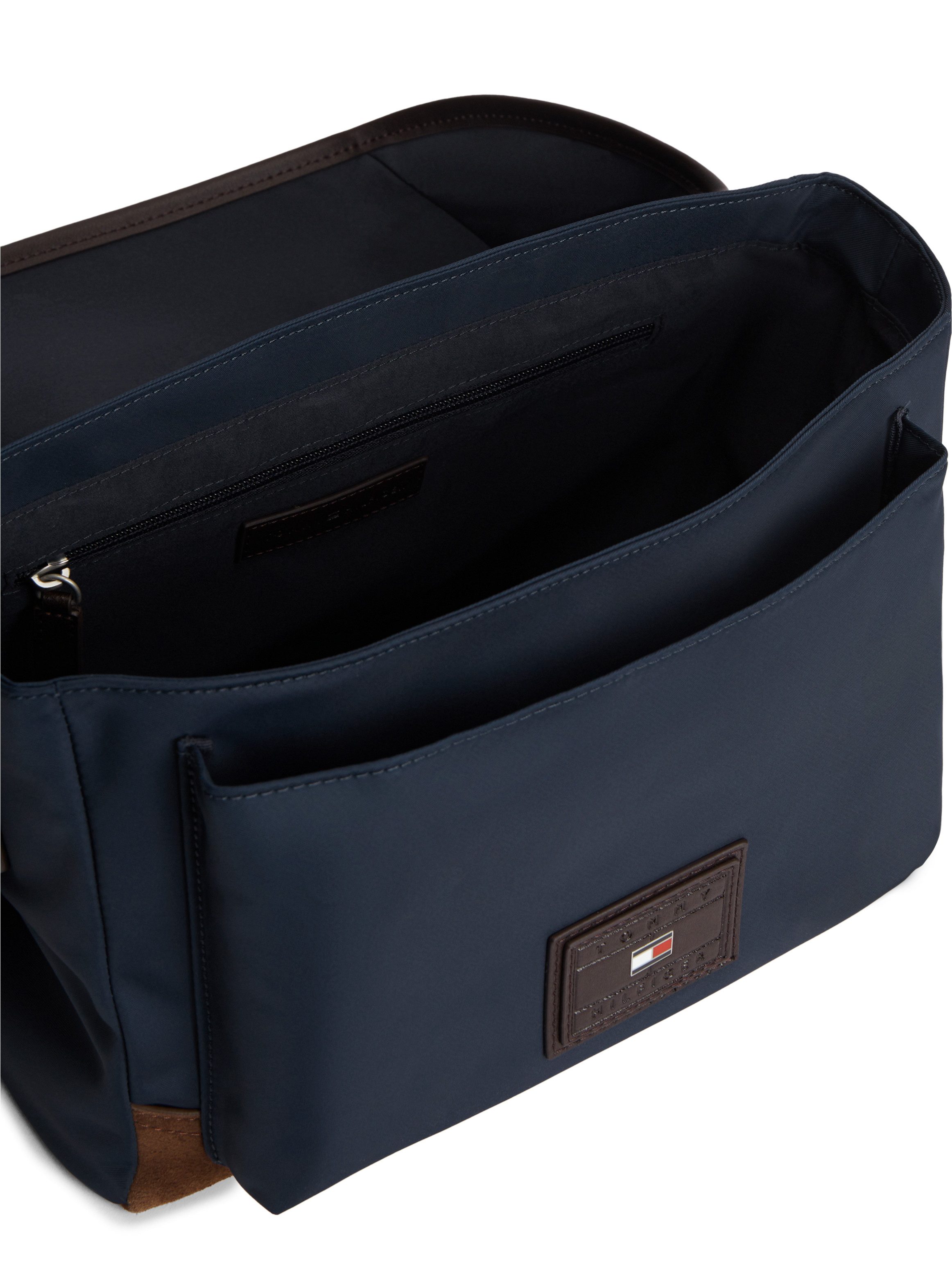 Tommy Hilfiger Umhängetasche TH HERITAGE SATCHEL, Herren Schultertasche mit viel Stauraum – Bild 5 von 5