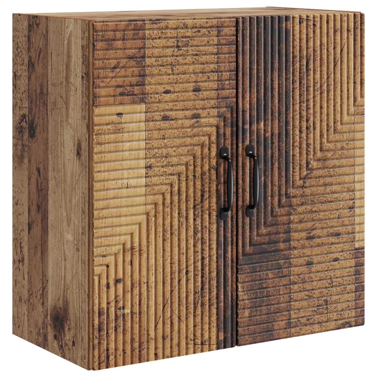 vidaXL Schranksystem Wandschrank Altholz 59 x 31 x 60 cm Holzwerkstoff (1-St)