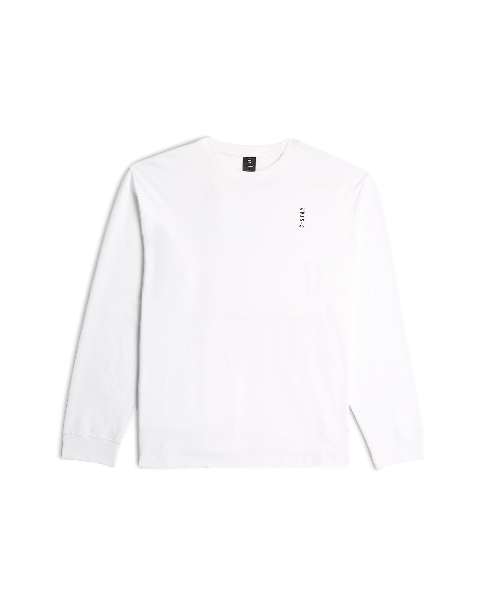 T-Shirt Back Embro Text Loose T-Shirt