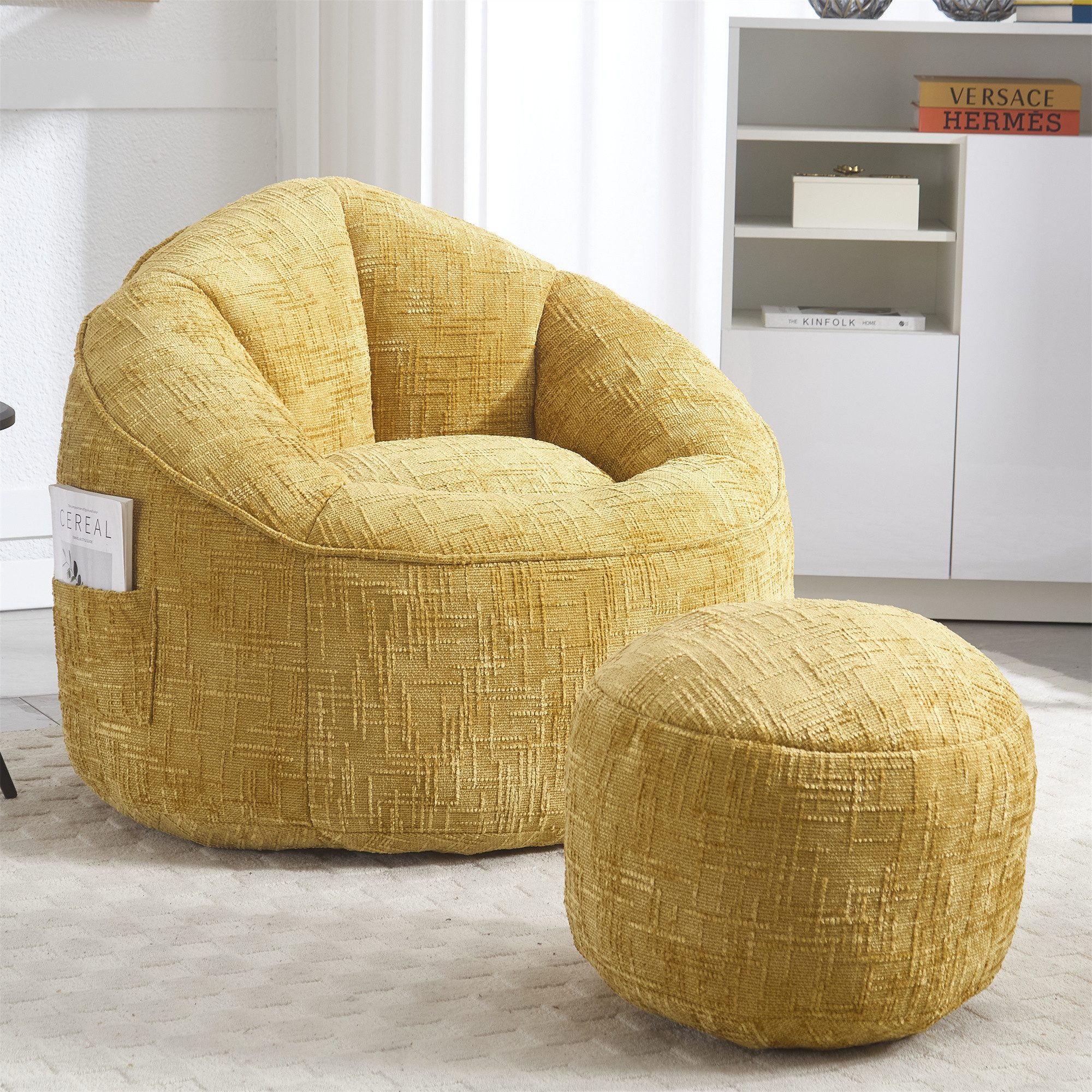 Furnishings Home Loungesessel Einzelsofa RelaxSessel Sitzsack-Sofastuhl günstig online kaufen