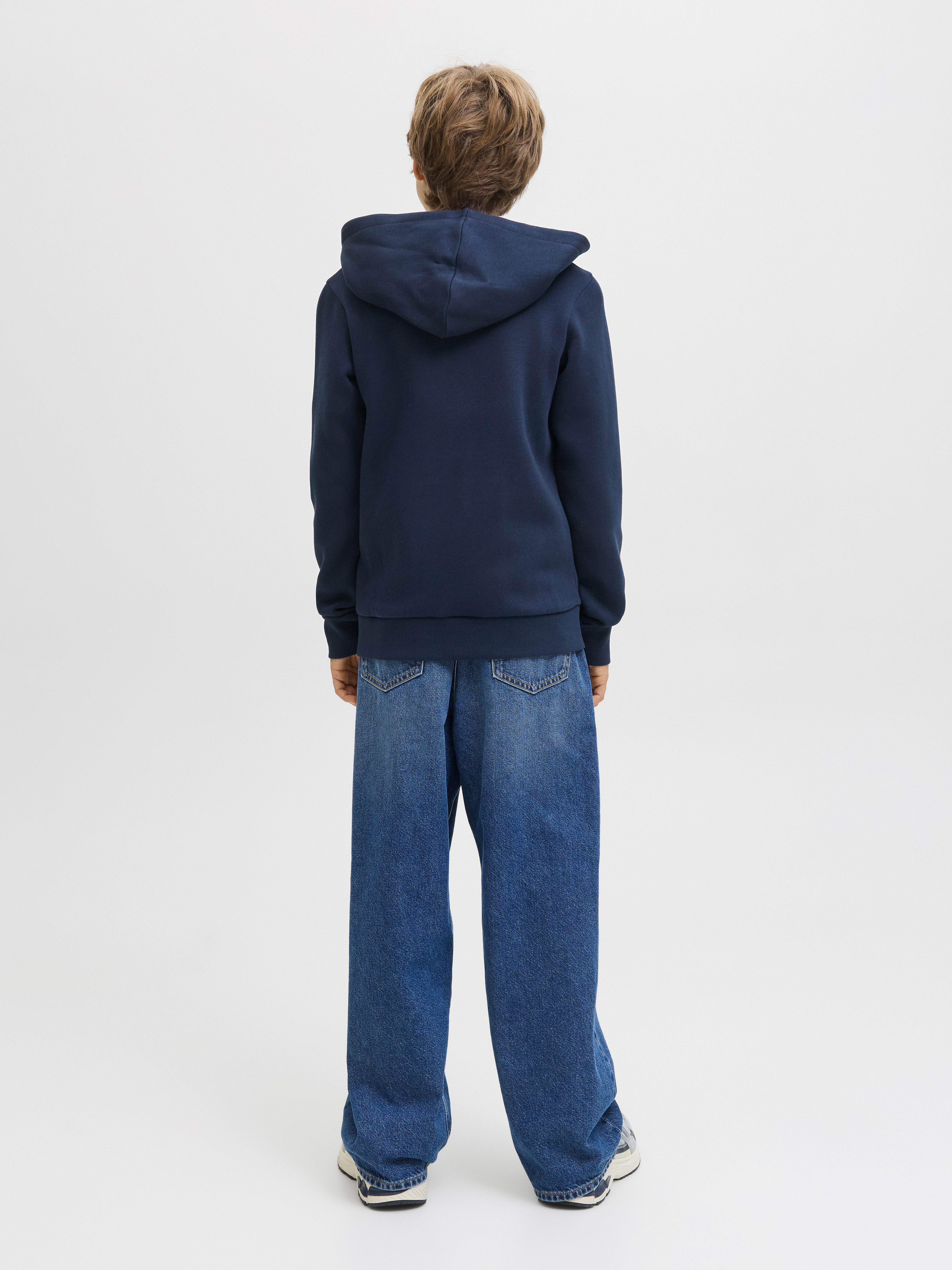 Jack & Jones Junior Kapuzensweatshirt JJELOGO SWEAT ZIPHOOD 2COL AW25 NOOS JNR