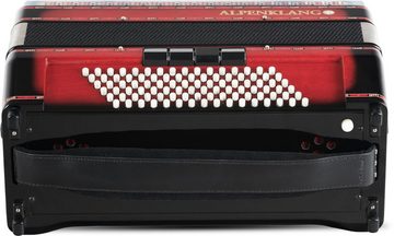Alpenklang Piano-Akkordeon Pro IV 96 CM - 96 Bassknöpfe, 38 Diskanttasten, Doppeltremolo, hochwertige, italienische Tipo a Mano A-Stimmplatten