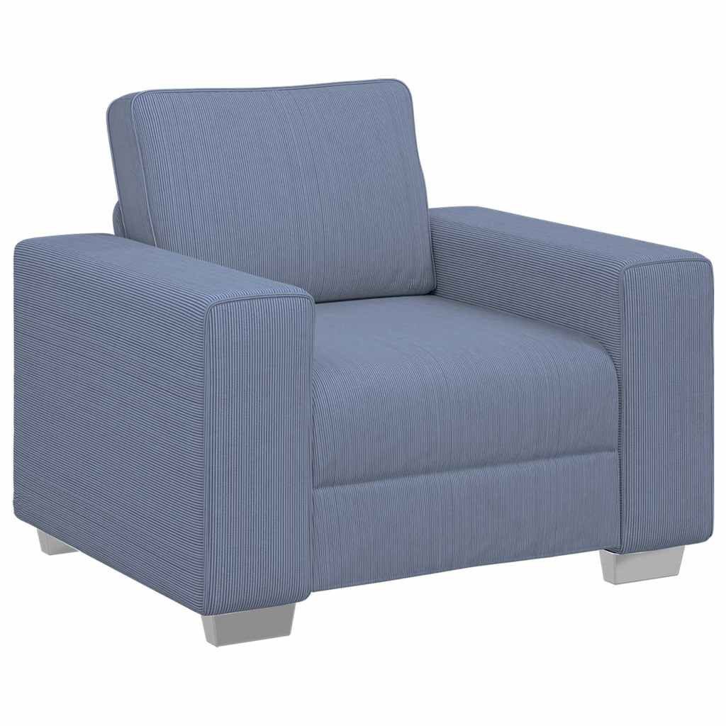 vidaXL Sofa Sessel Blau 60 cm günstig online kaufen