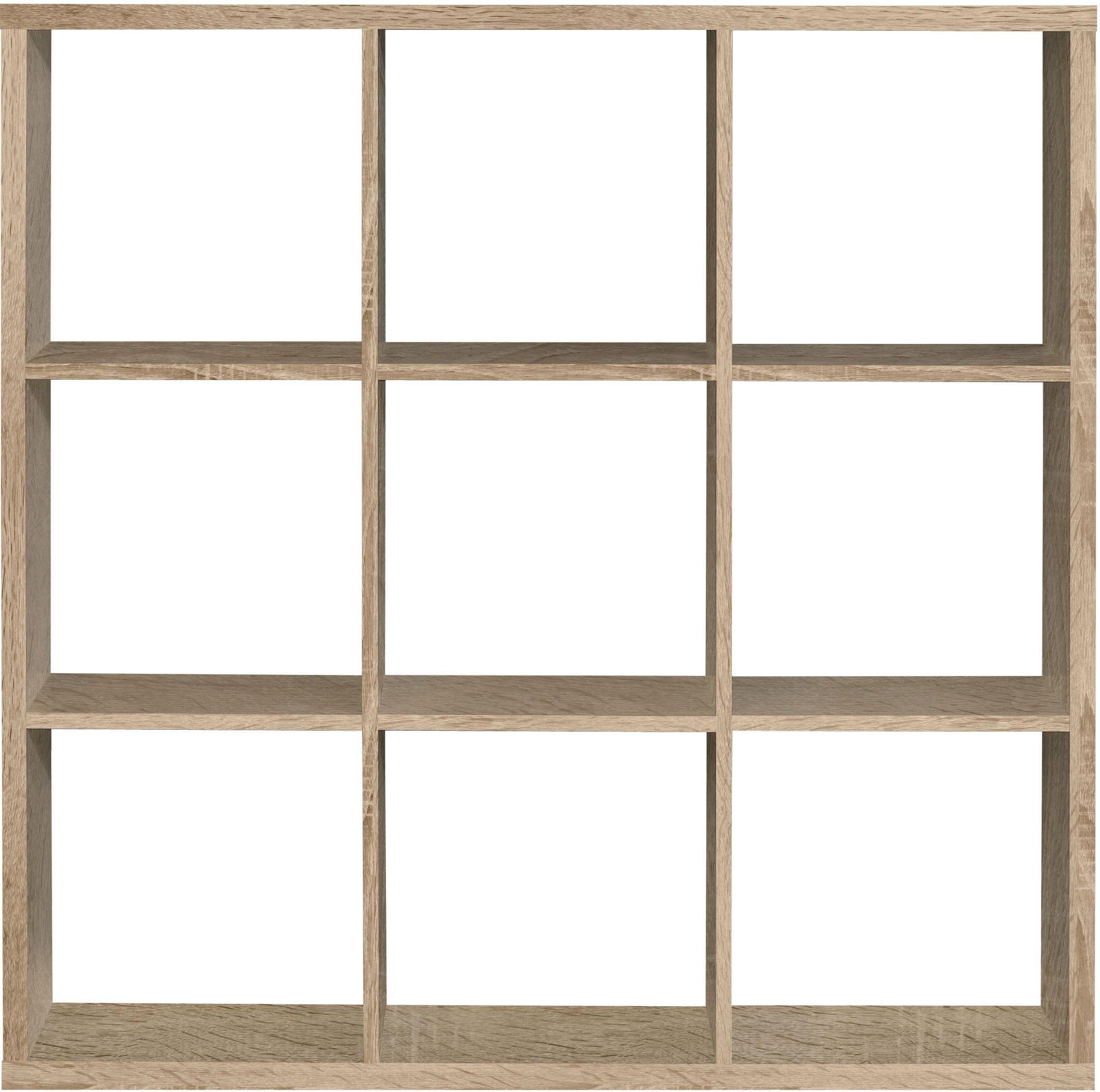 FORTE Standregal Mauro, Fachgröße 33x33cm, 4 Fächer