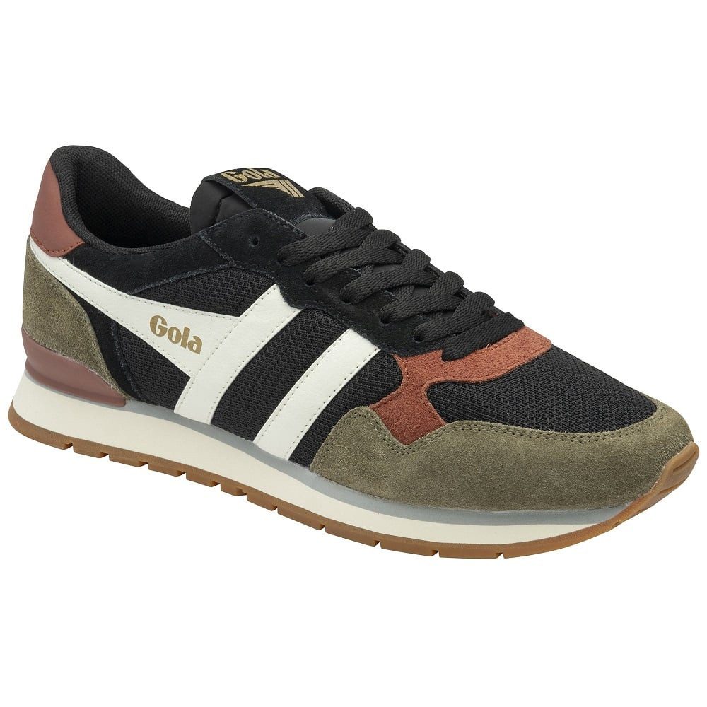 Gola Colorado schwarz/offweiss/khakigrün Herren Sneaker