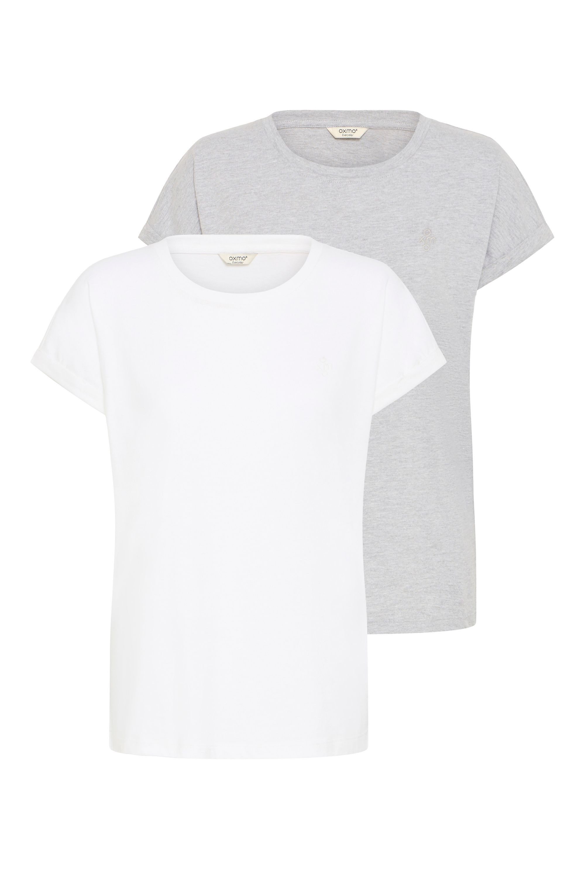 Rundhalsshirt OXCoda 2er-Pack