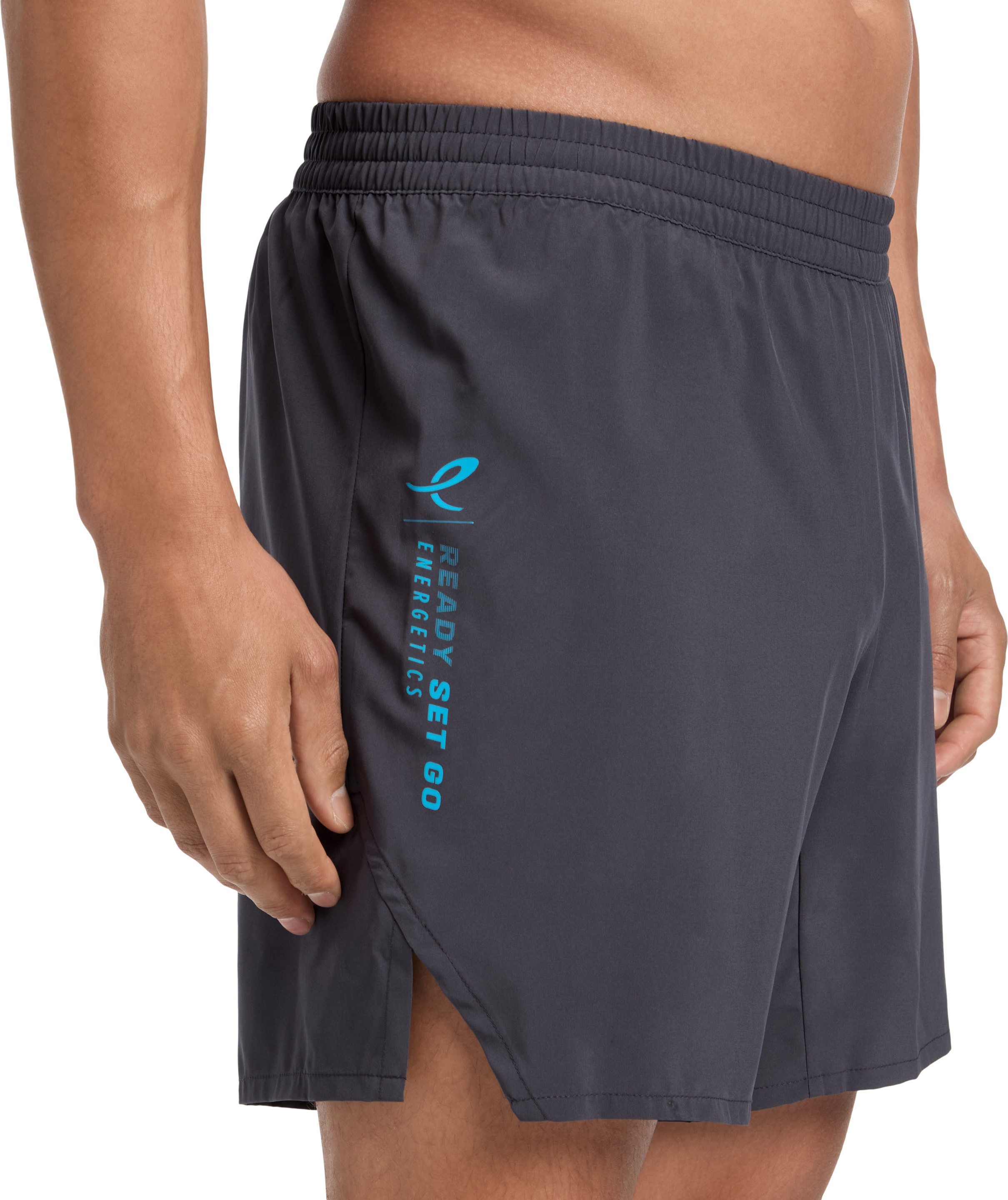 Energetics Laufshorts HE.-SHORTS CASPER VI M mit Handytasche, in unifarbenem, sportlichem Stil – Bild 4 von 5