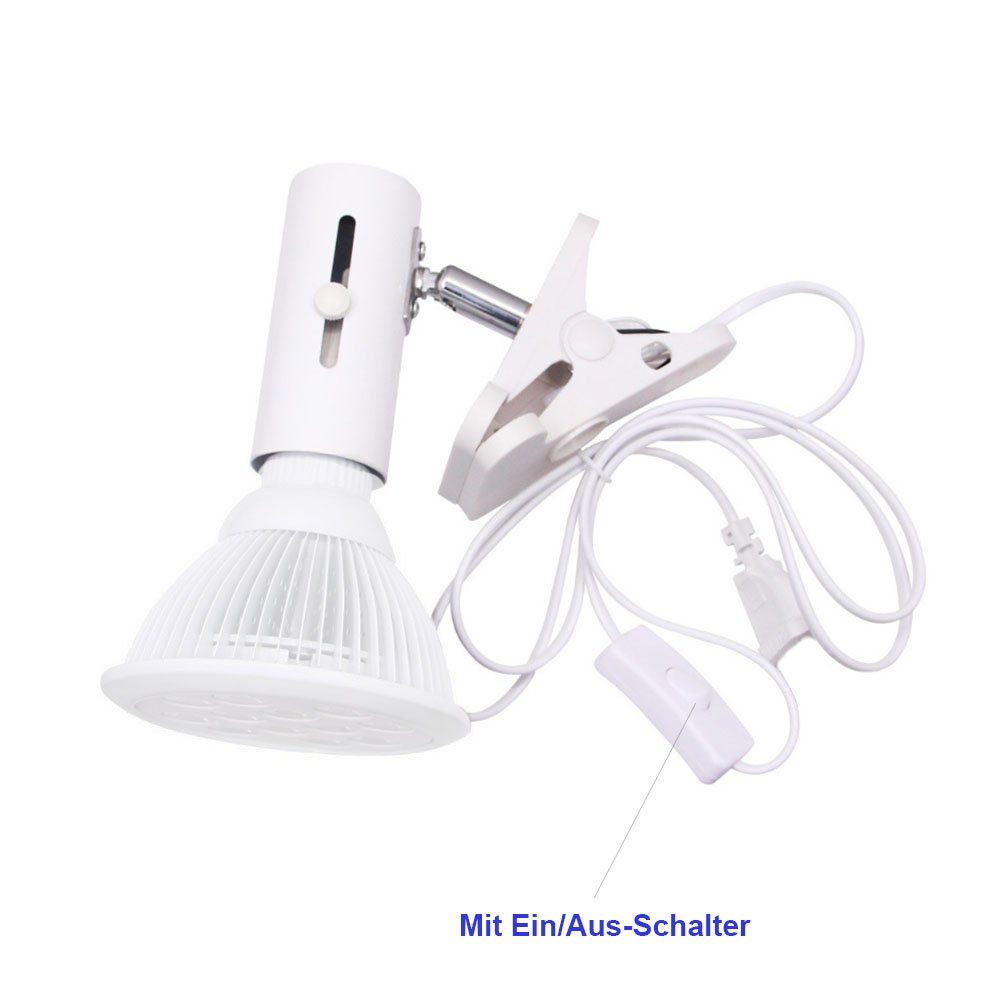 Rosnek Infrarotlampe Wärmestrahler Wärmelampe Leuchtmittel, Infrarotbirne,18W /54W