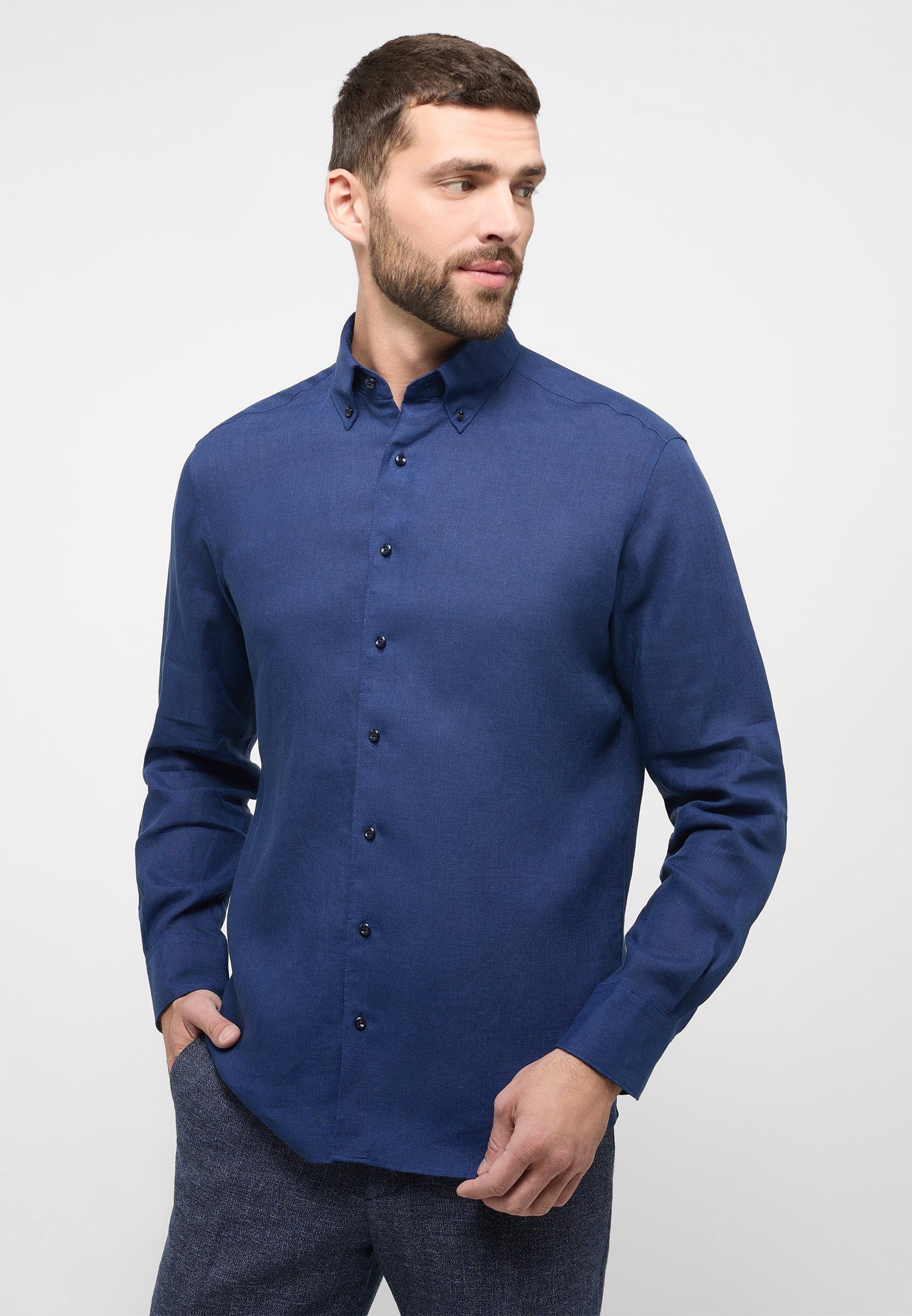 Eterna Langarmhemd MODERN FIT günstig online kaufen