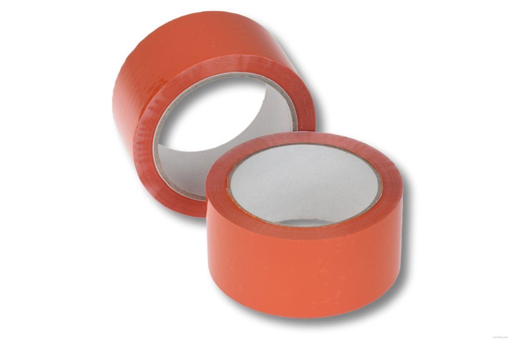 Klebeband 4x Packband / Paketklebeband / 66m X 50mm / leise abrollend / Farbe: o