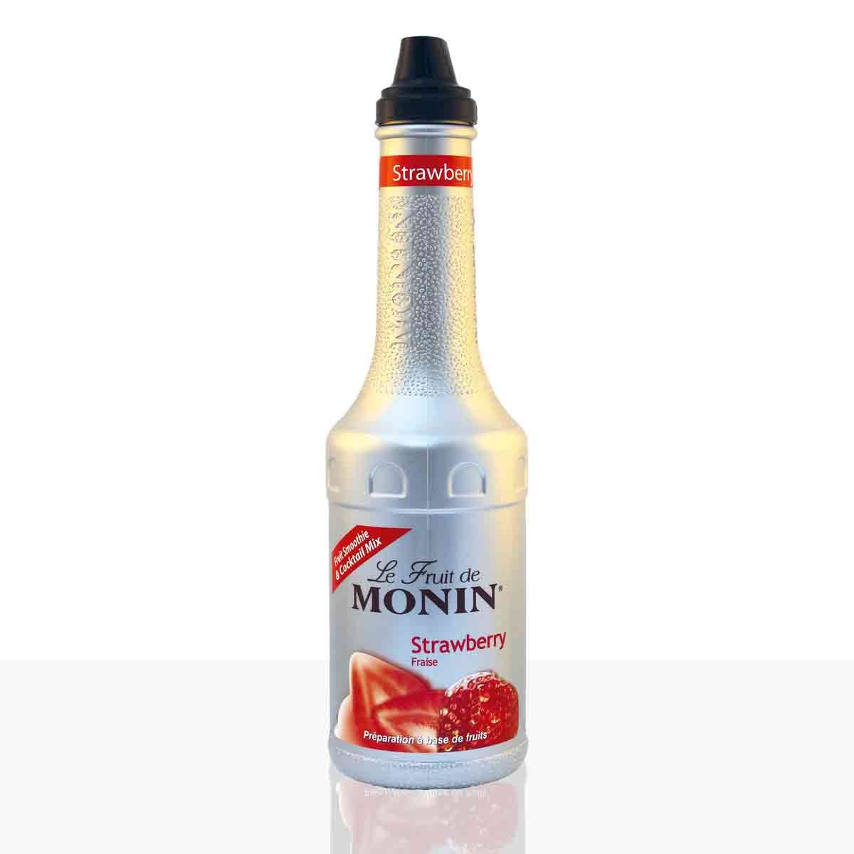 MONIN Getränke-Sirup Monin FruchtPüree Mix Erdbeere 1 l
