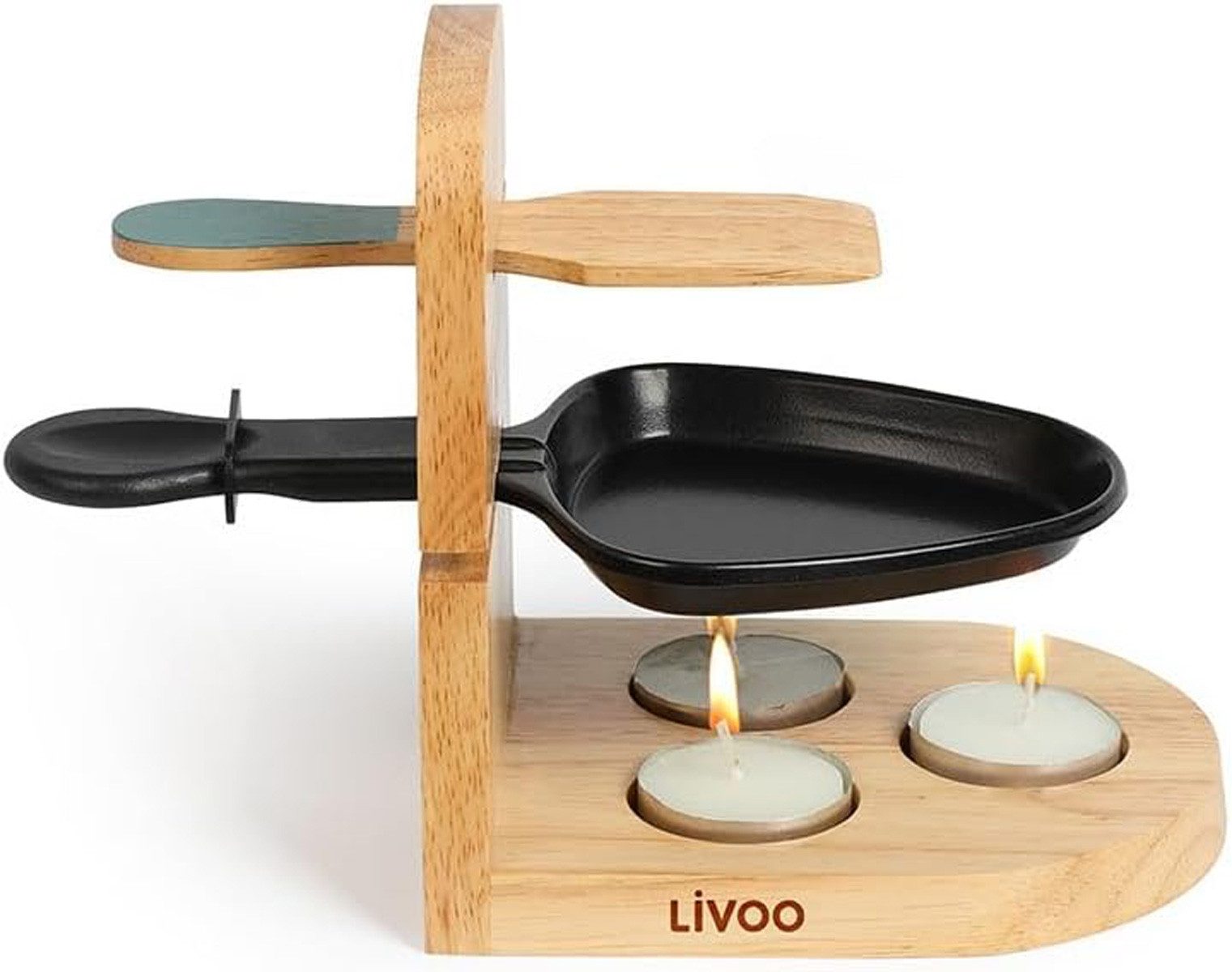 LIVOO Raclette MEN397 Kerzen-Raclette