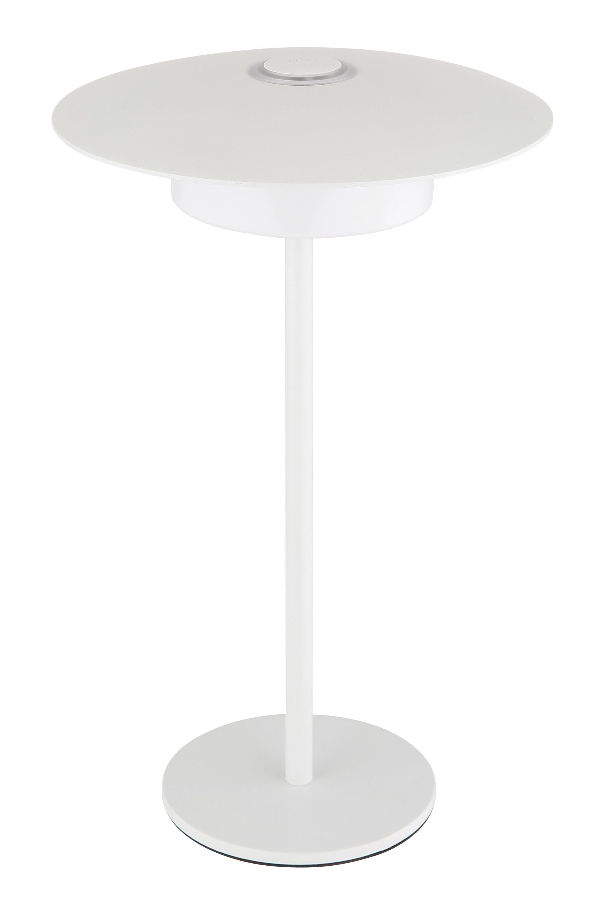 GLOBO LIGHTING LED Tischleuchte KYLER, Dimmfunktion, Memoryfunktion, mehrere Helligkeitsstufen, LED fest integriert, warmweiß - kaltweiß, Akku Tisch- und Wandleuchte, Touchdimmer, Lichttemperaturwechsel