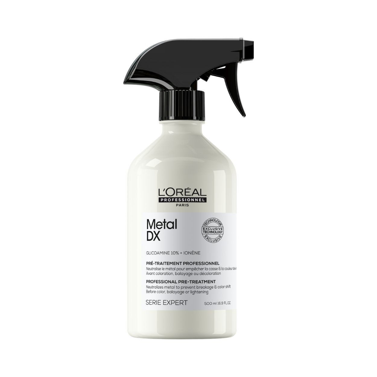 L'ORÉAL PROFESSIONNEL PARIS Haarkur L'Oréal Metal DX Pre-Treatment 500 ml gegen Metallablagerungen, 1-tlg., Professionelle Salon Pflege