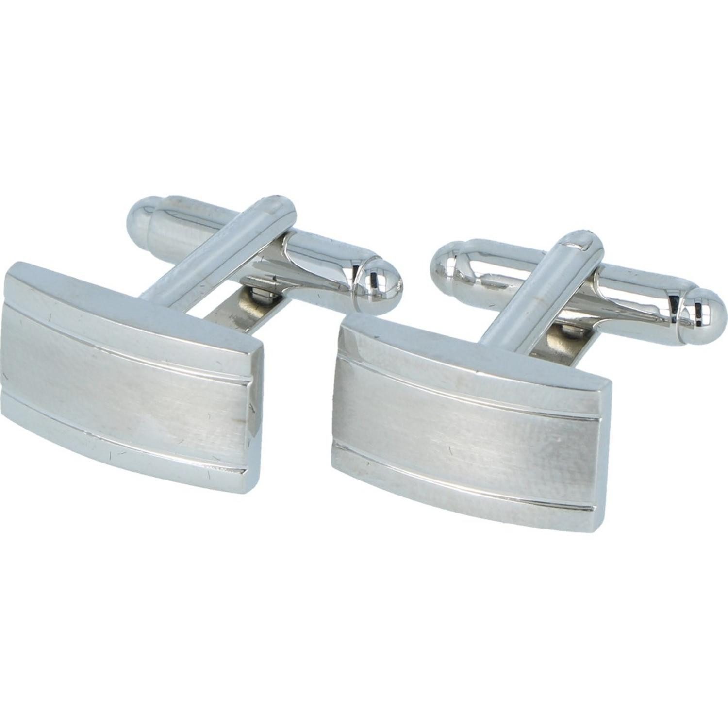 WILLEN Einstecktuch Willen Manschettenknöpfe