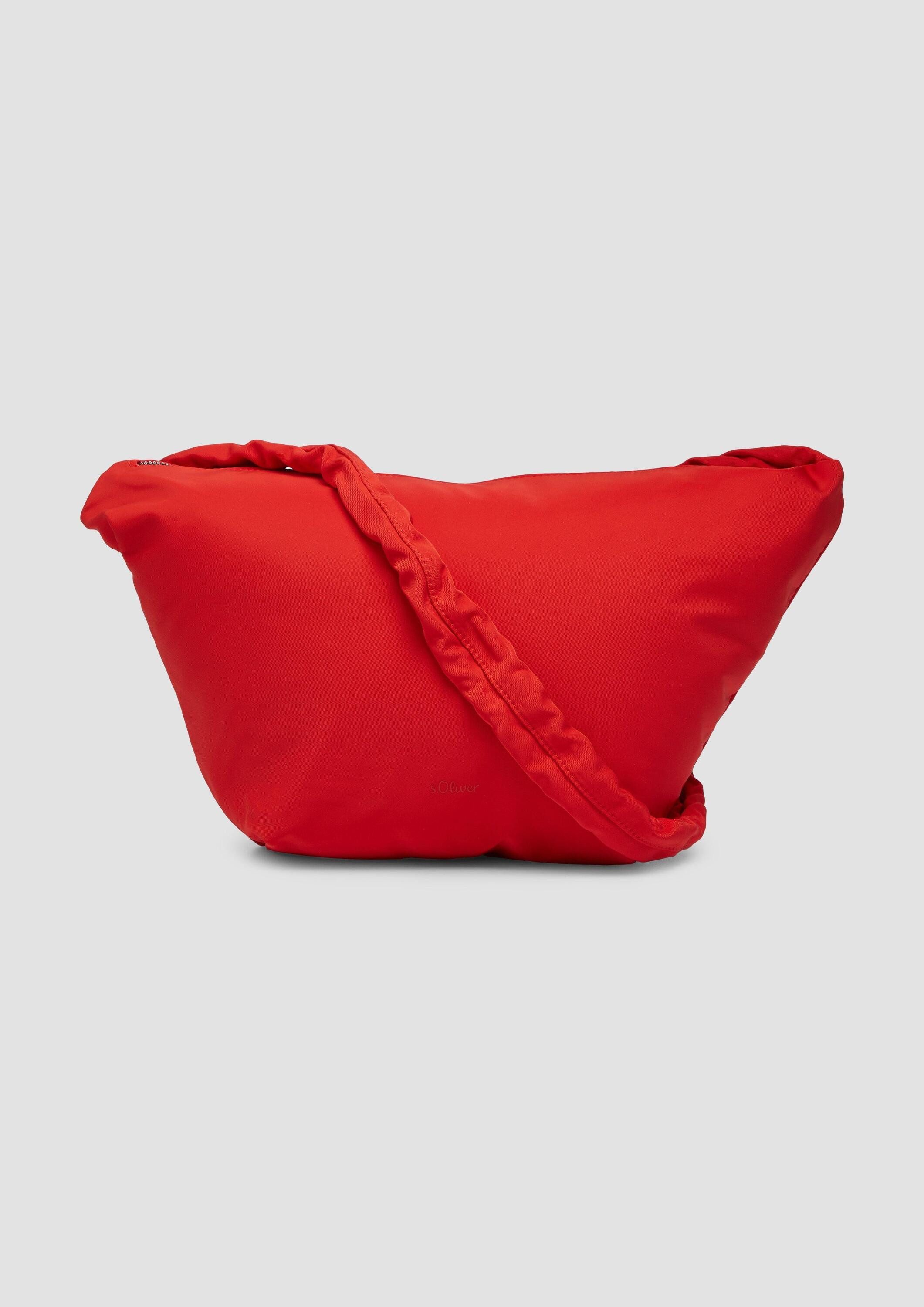s.Oliver Umhängetasche Tasche, Crossbody-Bag mit gerafftem Schultergurt