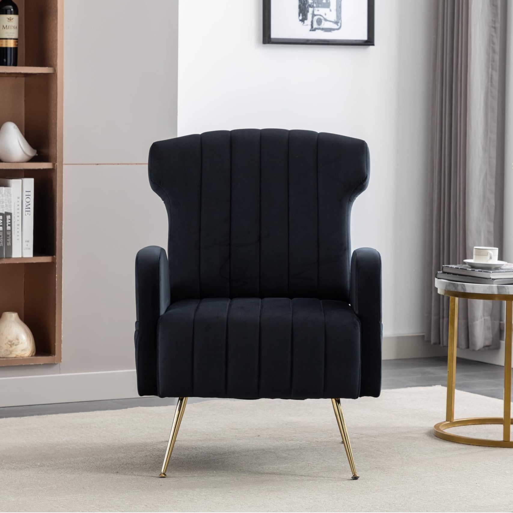 LVHOM Sessel Nadelstreifen Loungesessel (dicke Polsterung günstig online kaufen