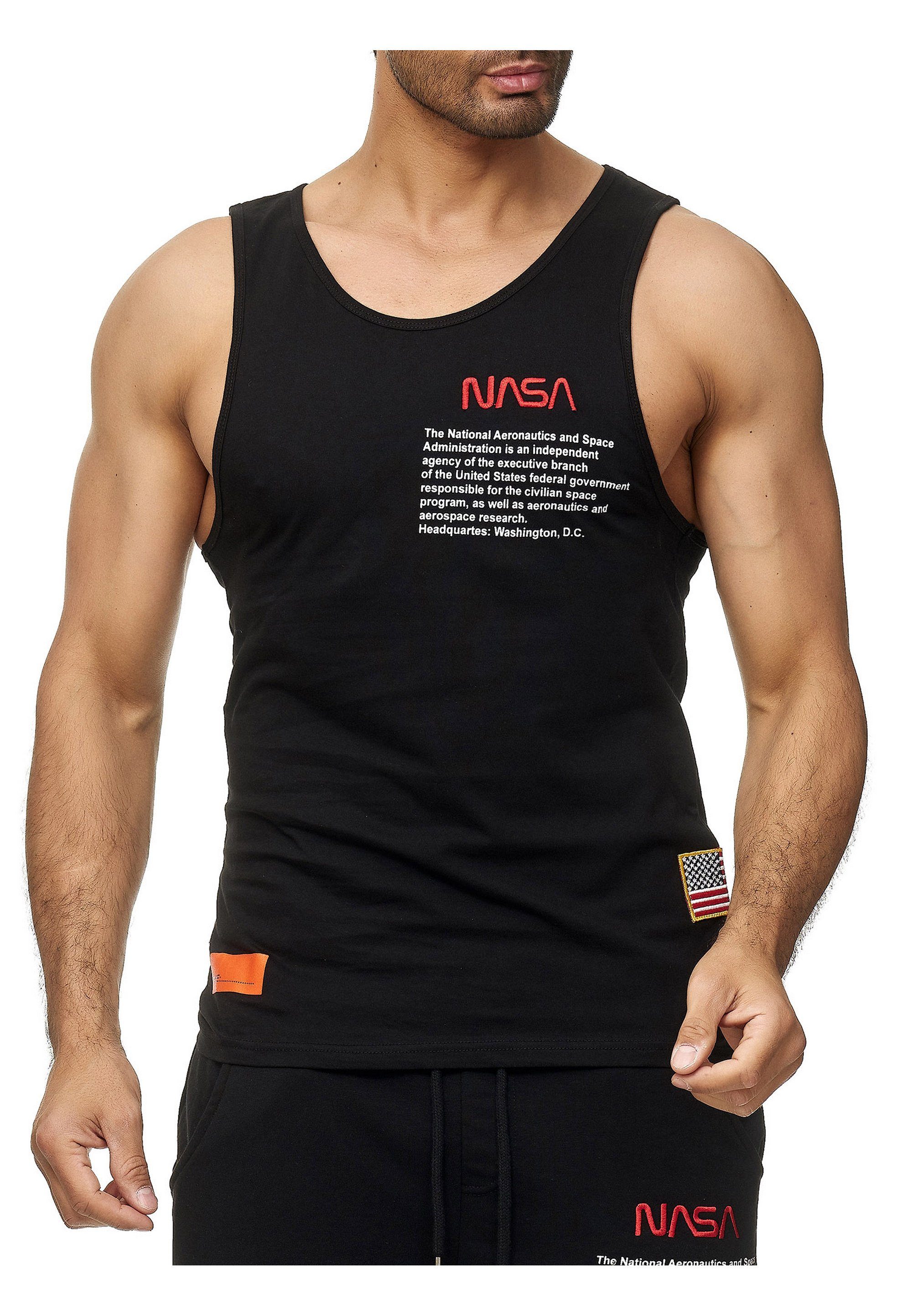 RedBridge Tanktop Tulsa mit lässigem NASA-Print