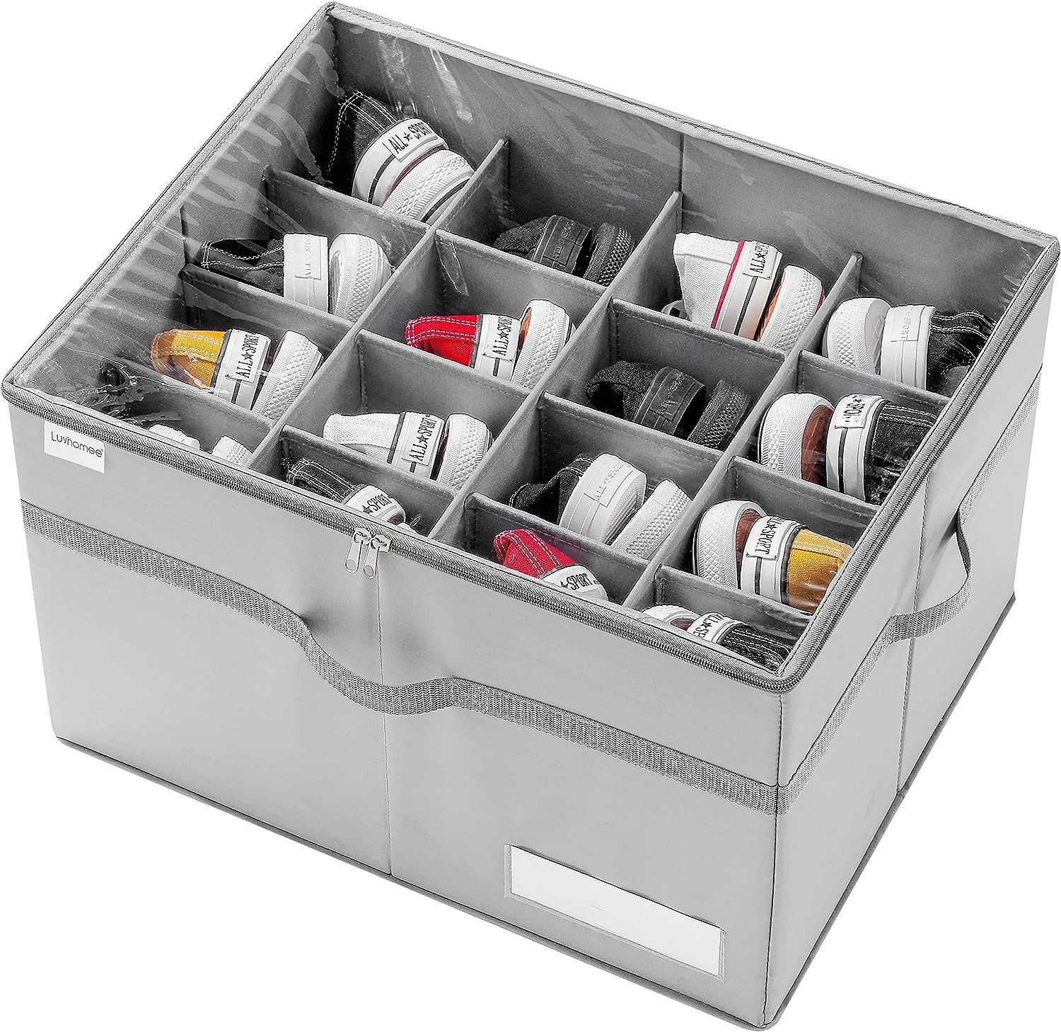 STILVORA Schuhbox Faltbarer Schuhkarton Aufbewahrungsbox Schuh-Organizer günstig online kaufen