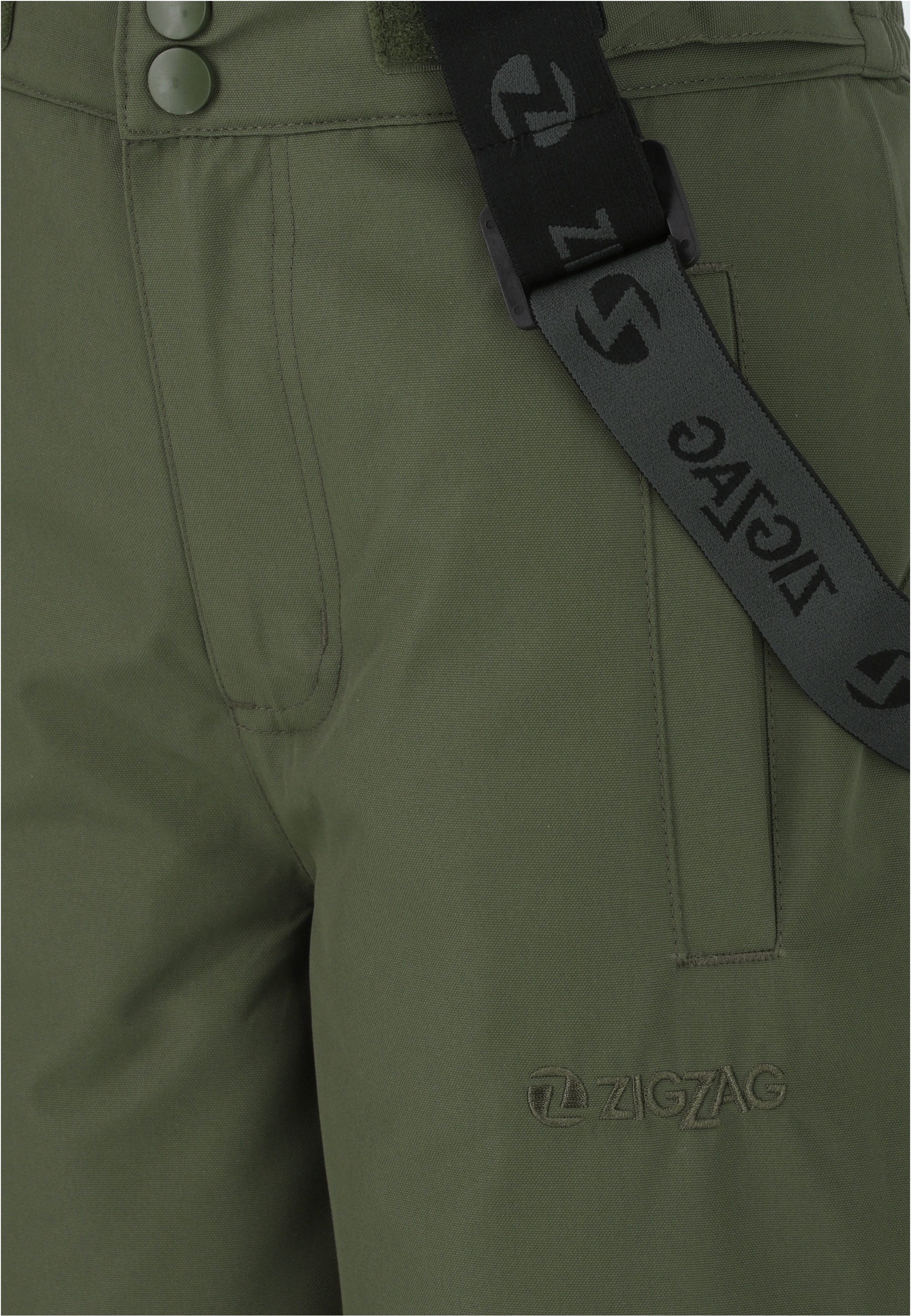 ZIGZAG Skihose Soho mit abnehmbaren Hosenträgern