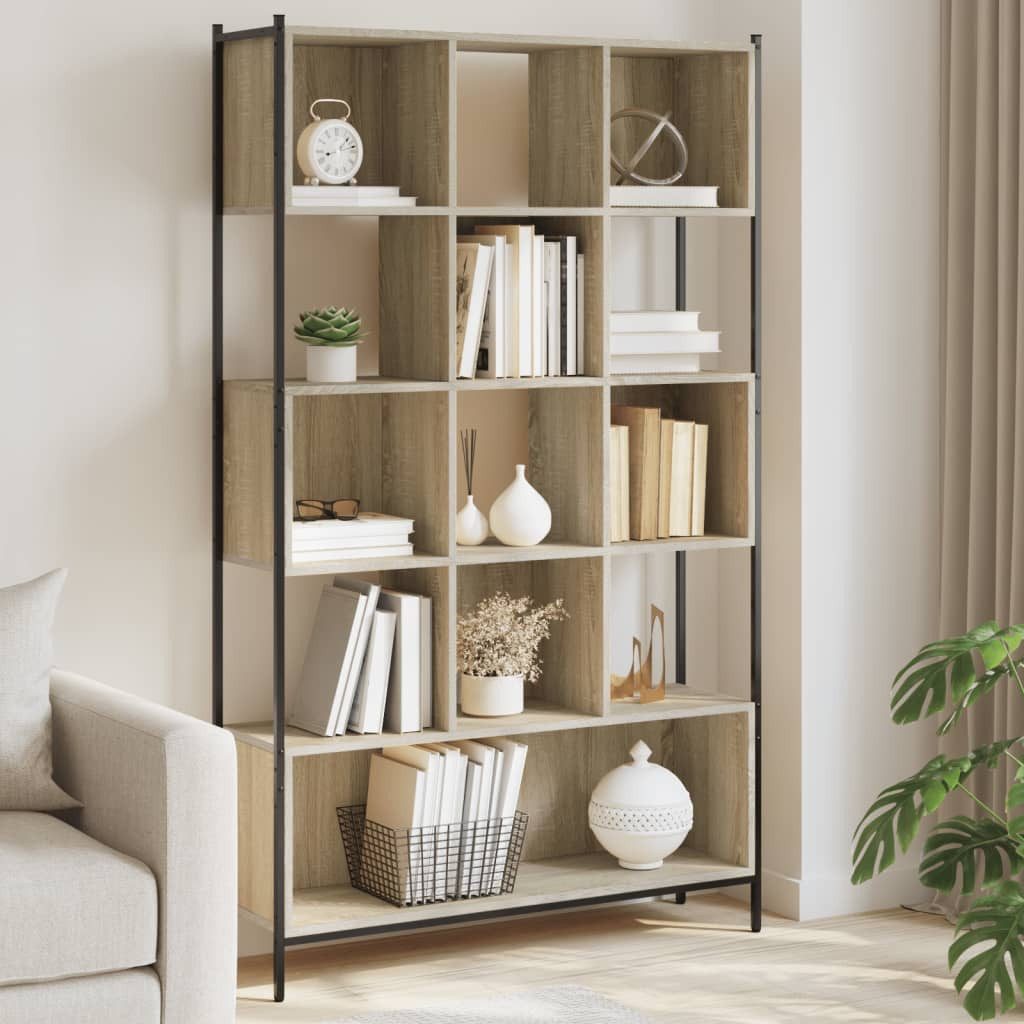 vidaXL Bücherregal Bücherregal Sonoma-Eiche 102x28x172 cm günstig online kaufen