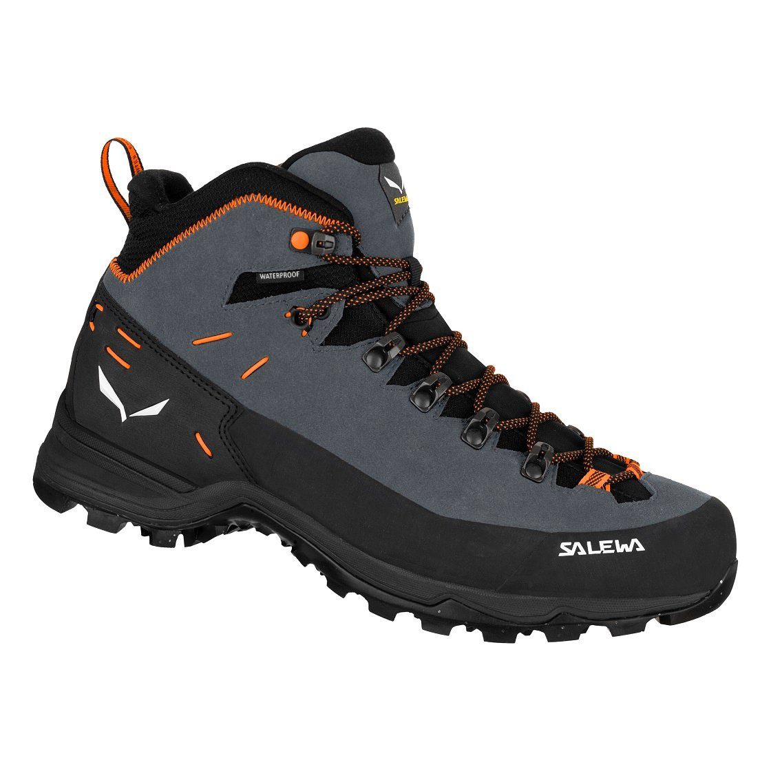 Salewa Winter-Wanderschuhe Alp Mate Winter Mid WP (wasserdicht) onyxschwarz Winterstiefel