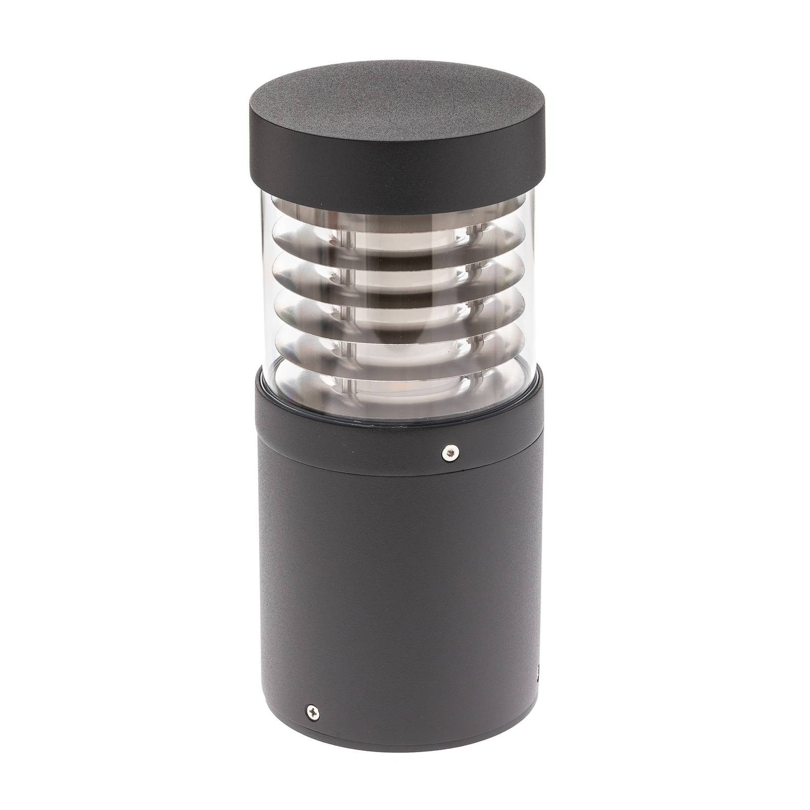 Lucande Außen-Stehlampe Lucius, 1 x 13 W LED, warmweiß