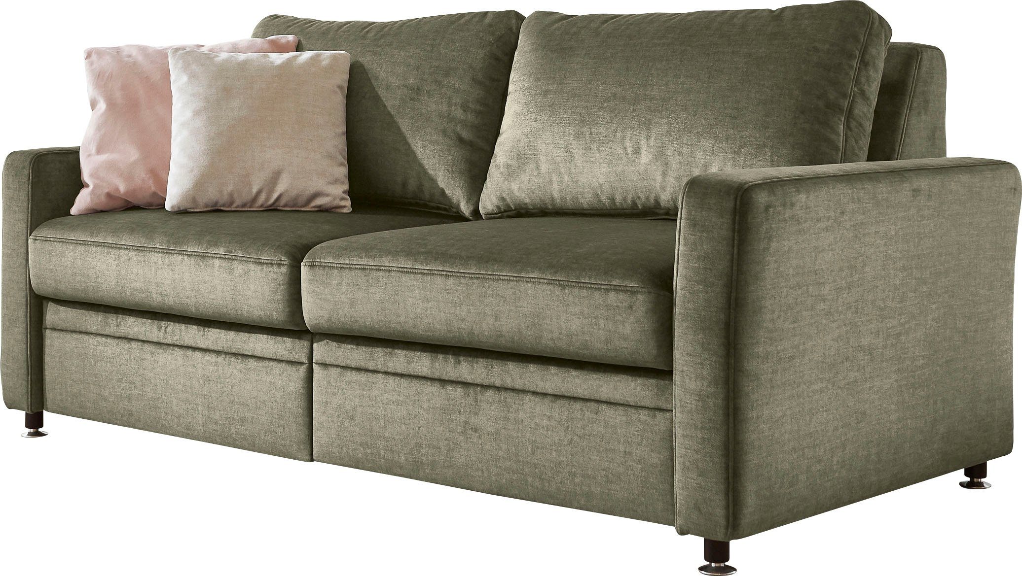 Die PlanBar Schlafsofa MP-PD19021, mit Längsschläferfunktion 80 bzw. 160x210 cm