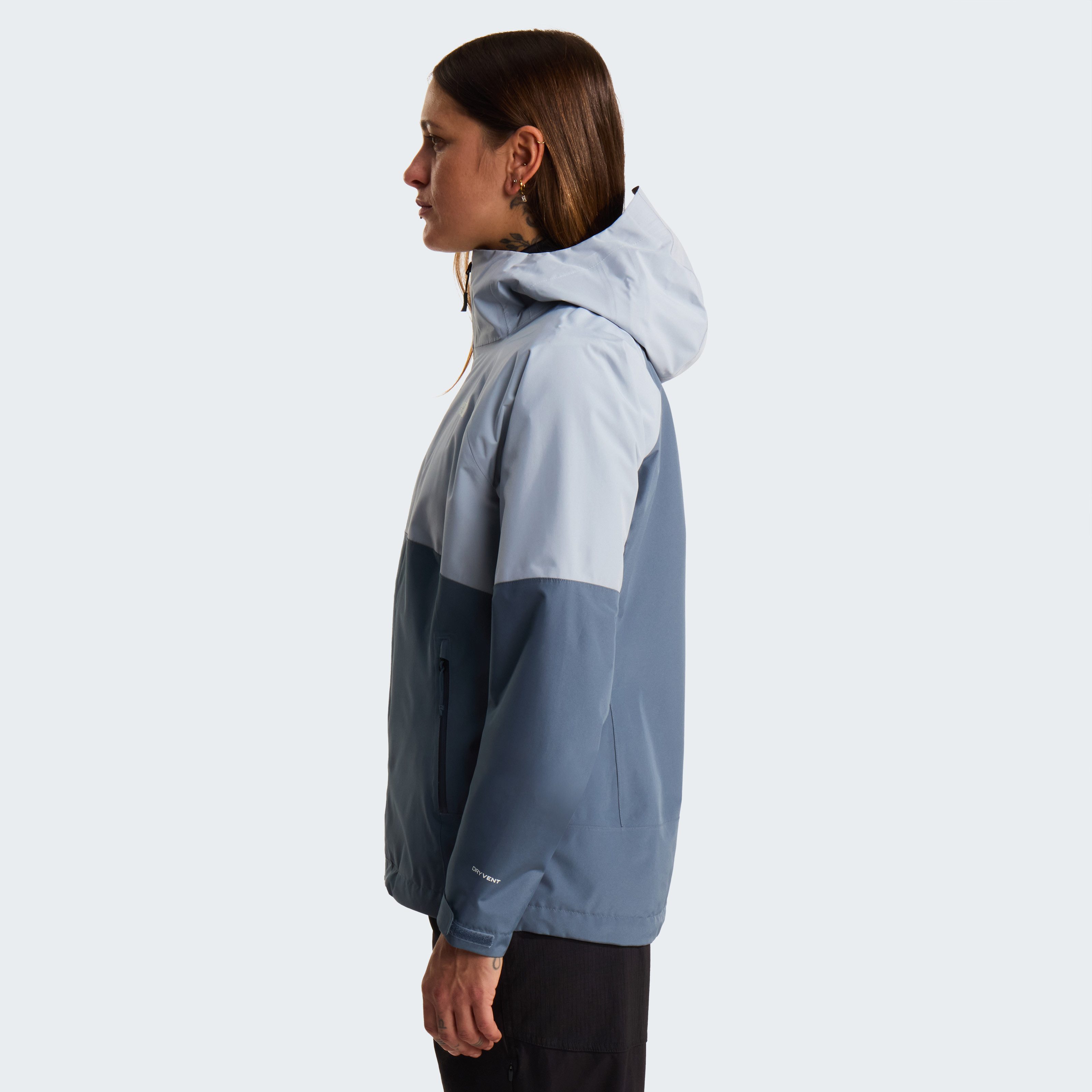 The North Face Outdoorjacke W DIABLO DYNAMIC ZIP-IN JACKET für Erwachsene, wasserabweisend und wasserdicht