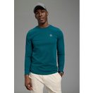 DELMAO Rundhalsshirt mit Markenlabel