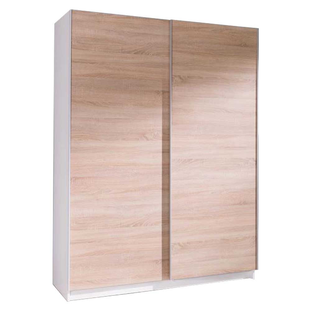 MOEBLO Kleiderschrank ADA IV 150 (Schwebetürenschrank 2-türig Schrank Garderobe Schiebtüren Schlafzimmer) BxHxT:150x206x62cm