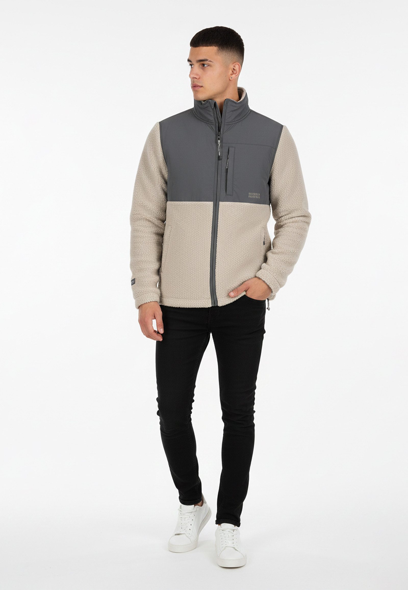 SUBLEVEL Blouson Outdoor Heritage mit Reißverschluss und Taschen H20001M21484_Jacket
