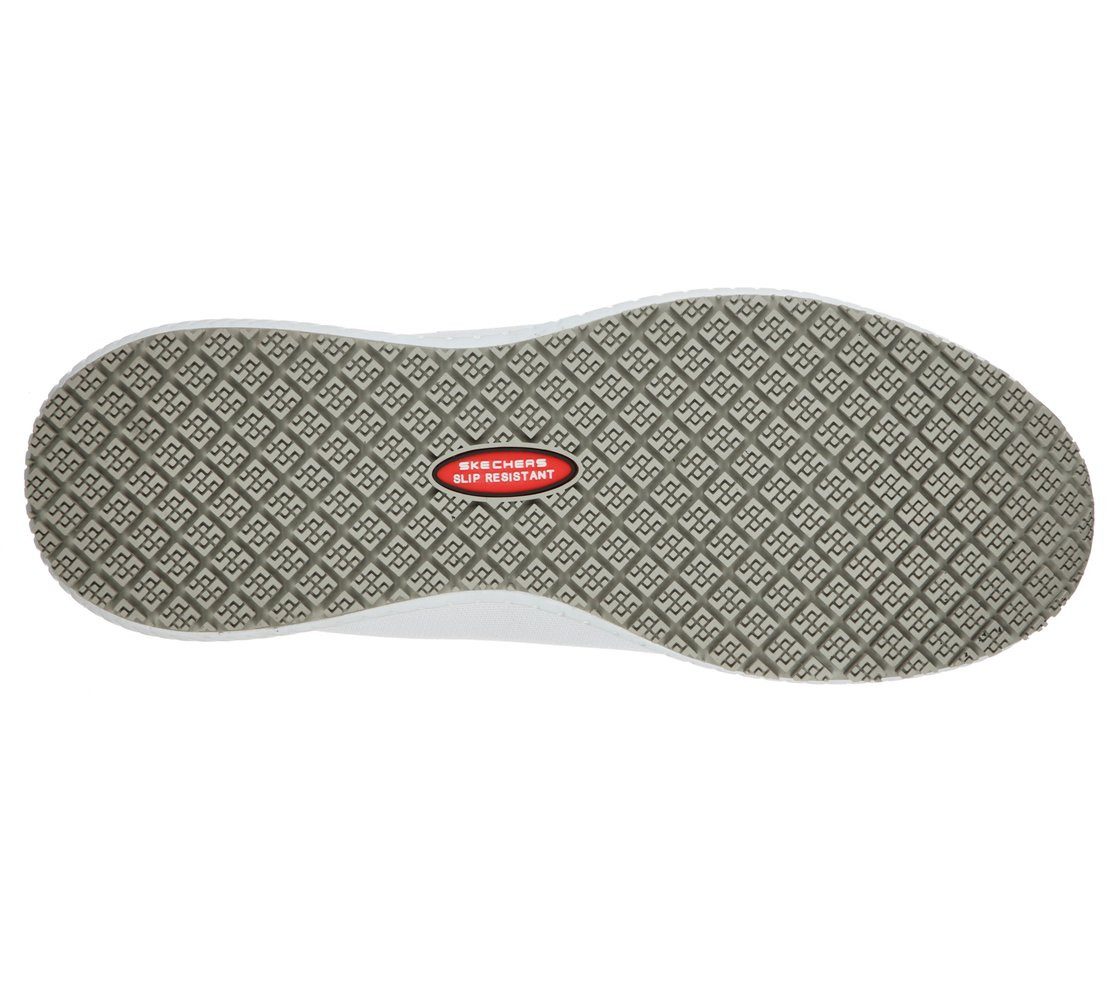 Skechers Arbeitsschuhe Herren SQUAD SR, Rutschhemmender Sneaker mit Memory Foam Arbeitsschuh Wasser- & schmutzabweisend - Relaxed Fit, mehr Platz für Komfort