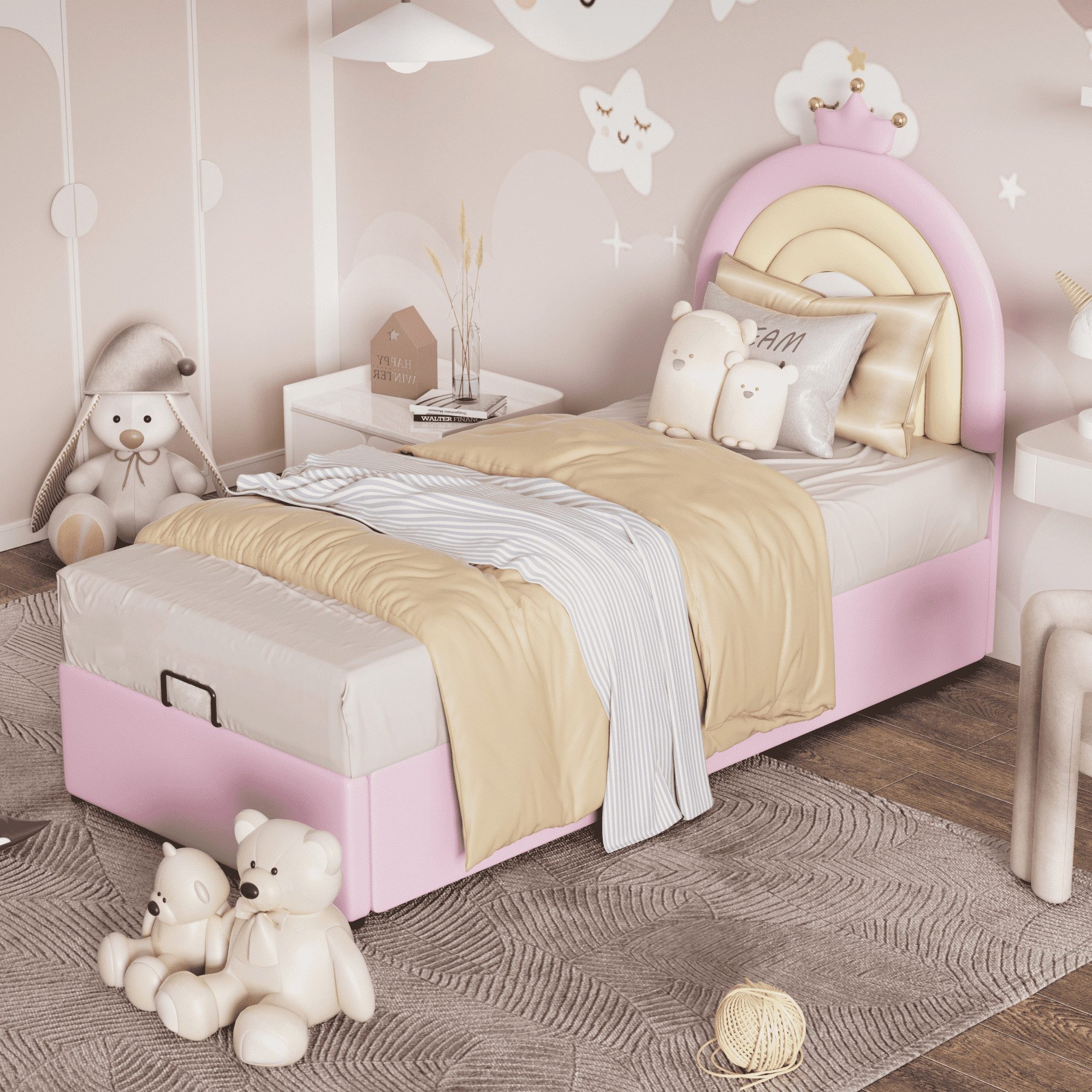 Rosa Boxspringbetten 90x200 online kaufen | OTTO