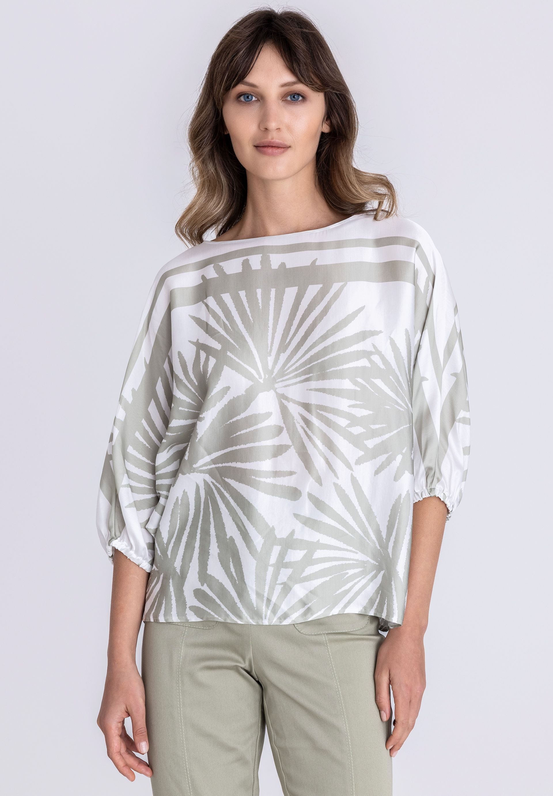 TUZZI Klassische Bluse mit elastischem Bund