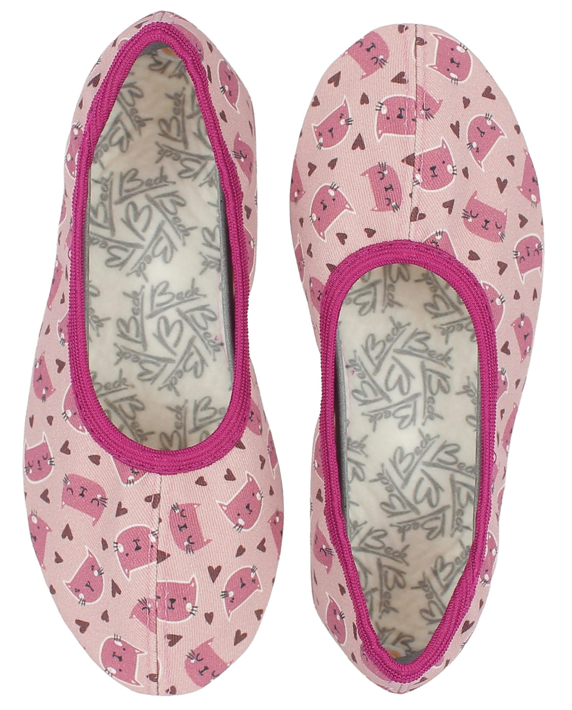 Beck Schläppchen Cats Gymnastikschuh zum schlupfen