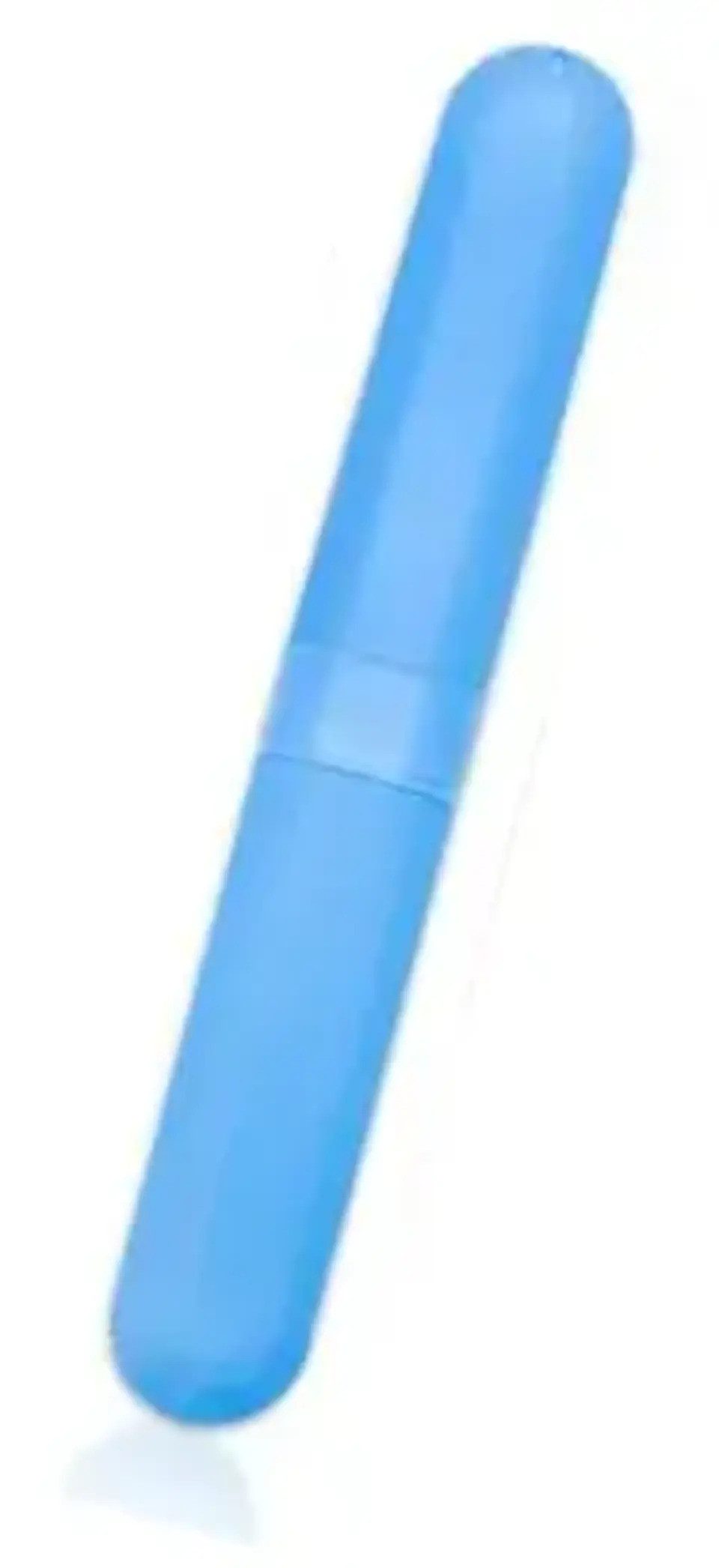 Testrut Zahnbürstenhalter Zahnbürstenbox 2er Set Blau, (1-St)